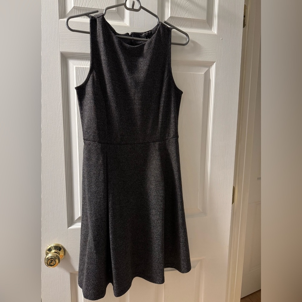 Banana Republic Black and White A-line Dress